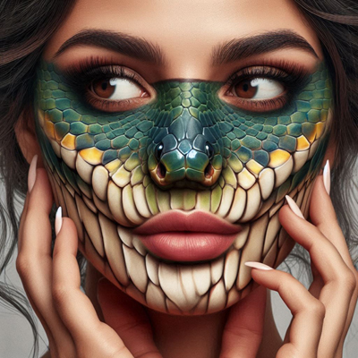 Eine falsche Schlange